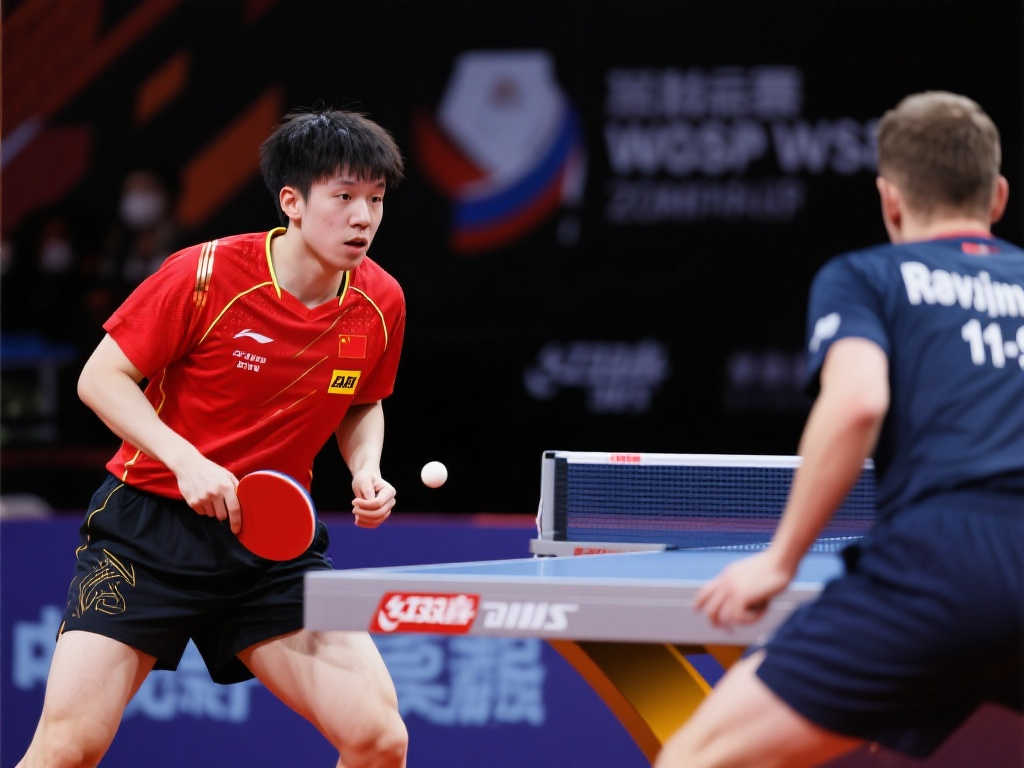 林诗栋力克雷济姆斯基，以3-1挺进乒乓球世界杯男单16强
